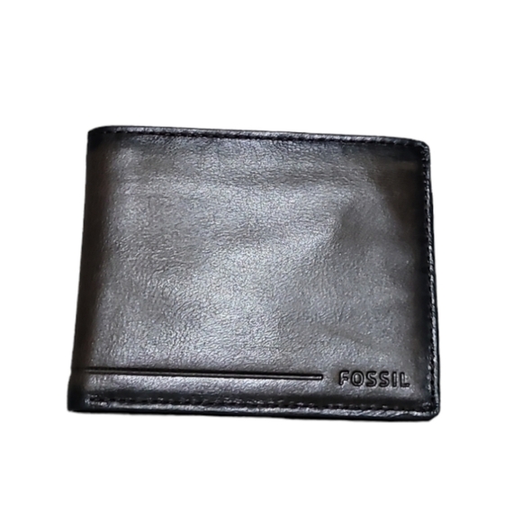 Fossil Wallet "Allen" (brown)  RFID Traveler - Picture 1 of 4